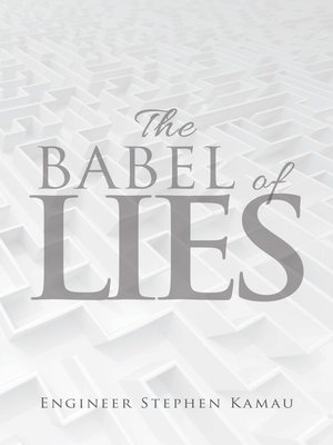 cover image of The Babel of Lies